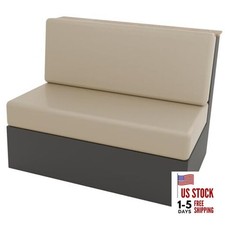 100 Waterproof Pu Leather RV Dinette Cushion Covers, Luxury Wipeable RV Beige