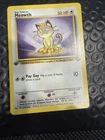 Meowth 56/64 Jungle 1st Edition Non-Holo Common Pokemon Card NM
