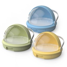 Reptile Terrarium Breeding Tank Terrarium Cage for Invertebrates Office Home