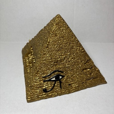 Luxor Las Vegas Gift Collection Large VERONESE Design Pyramid Gold Color