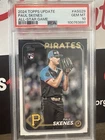 2024 Topps Update Series PSA 10 Paul Skenes ASGC-29 RC 1st All Star Game