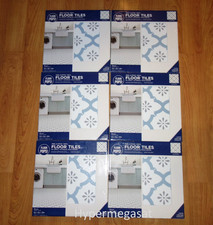 Floor Pops Adhesive Floor Tiles Peel Stick 60 Tiles 10 Packs Alfama FP2943