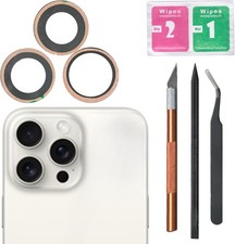 15 Pro Max Back Rear Camera Lens Glass Replacement for iPhone 15 Pro Max Camera