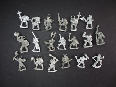 Citadel Games Workshop Warhammer Fantasy Chaoskrieger Metall 80er Jahre