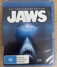 JAWS (1975) - 40th Anniversary Edition BLURAY AS NEW!