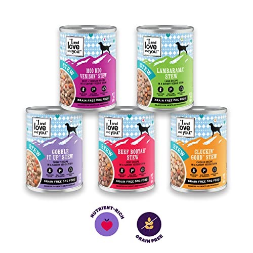 I AND LOVE YOU Wet Dog Food - 13 Ounce (Pack of 6), 13 Ounces 6) 