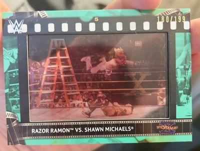 Shawn Michaels Ramon /199 Film Strip Wrestlemania 10 X Topps Sp 2023 WWE