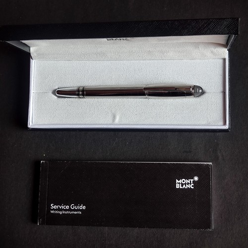 Penna a sfera Montblanc Chrome Checks Starwalker Roller - Foto 4 di 15