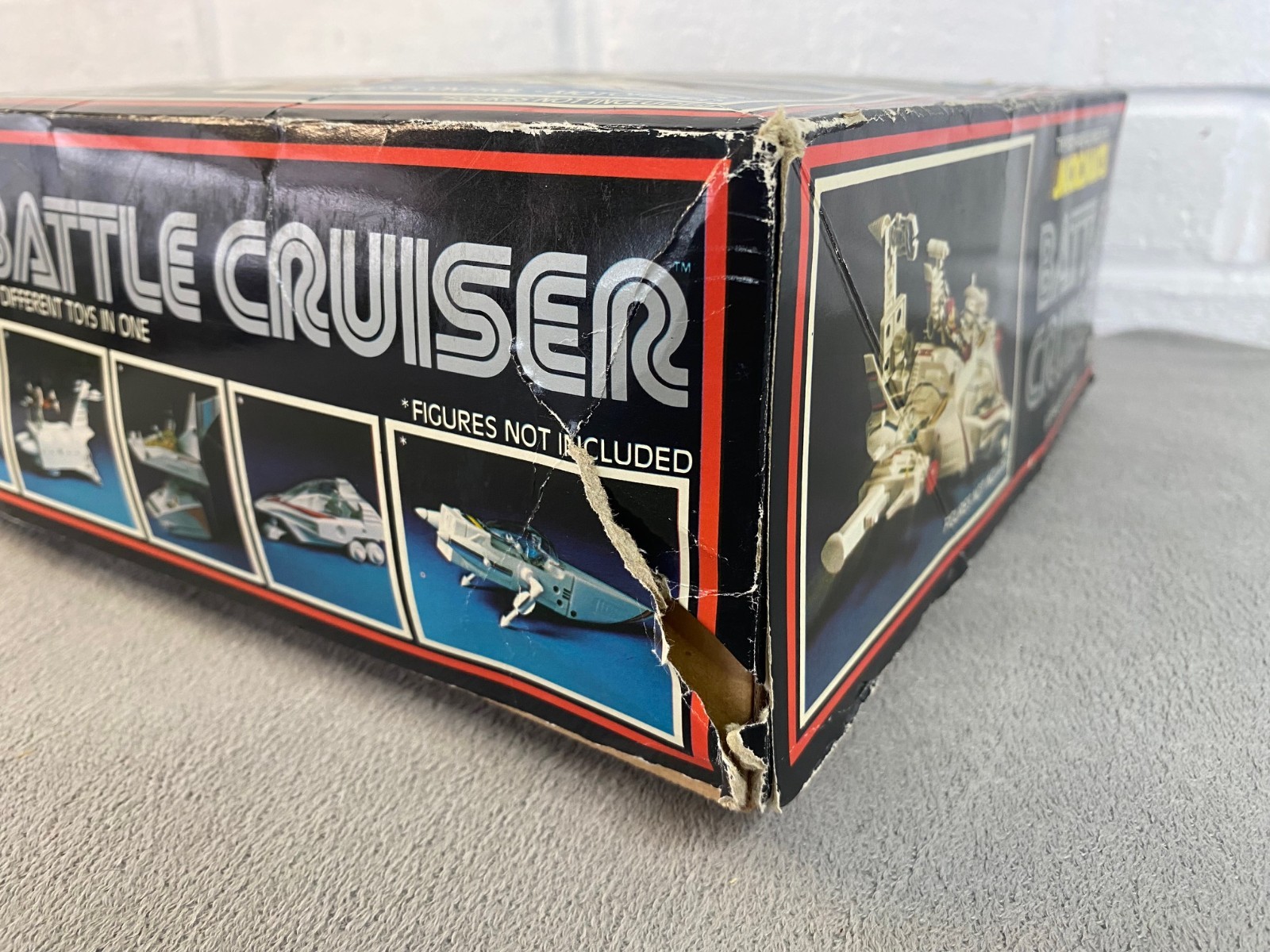 Micronauts Interplanetary Headquarters Battle Cruiser Biotron FOR PARTS/BOXES