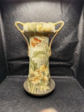 Antique(1891-1911) Hand Painted Nippon Morimura Hand Painted Vase 11. 5