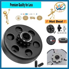 Alloy Steel 3/4 Bore 12 Tooth Go Kart Chain Clutch for Mini Bike & Small Engines