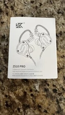 KZ ZS10 Pro, Linsoul 4BA+1DD 5 Driver in-Ear HiFi Earphones No Mic - OPEN BOX