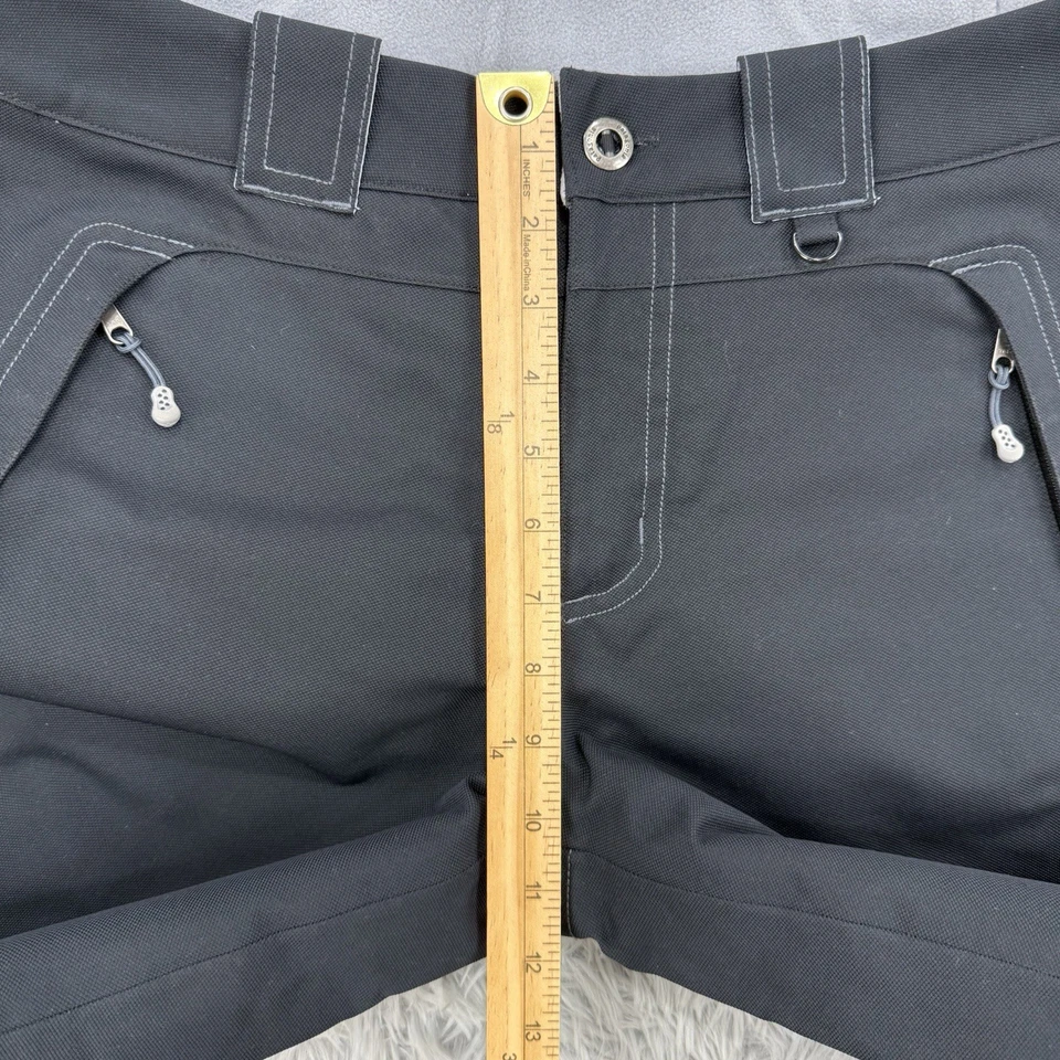 Pantalones Patagonia Rubicon para mujer 8 negros snowboard esquí H2no impermeables usados Foto 4 de 4