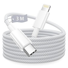 USB C to Lightning Cable 3M/10FT, Apple MFi Certified iPhone Fast Charger Cord