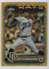 2024 Topps Chrome Logofractor Edition Gold Refractor /50 Shane McClanahan 08ho
