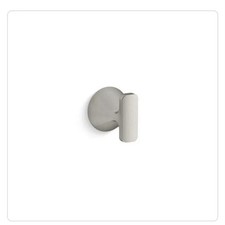 Kohler Cursiva Robe Hook Brushed Nickel Towel Holder Wall Mounted R26690-BN NEW