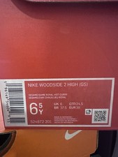 Nike Woodside 2 High ACG Boots Size 6.5Y