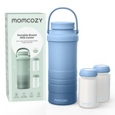 Momcozy 22oz Portable Breast Milk Cooler for Outdoor, Life Saver 22oz, Blue