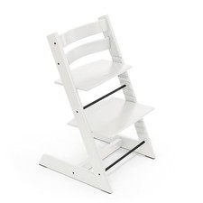 Adjustable High Chair White Tripp Trapp Stokke Convertible Toddler Toddlers