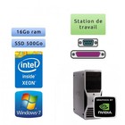 Occasion - Dell Precision T5500 - Windows 7 - E5620 16Go 500Go SSD - K4000 - Ord