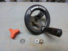 Used Benchtop BTS10B Table Saw Combo Height Bevel Crank Handle & Angle Lock Nut