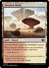 Abraded Bluffs - Near Mint - Outlaws of Thunder Junction - Magic MTG