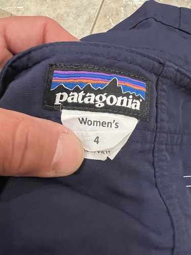 Women's 4 Patagonia Navy Blue Board Skirtie Water Girl Swimming Beach Skirt - Picture 9 of 9