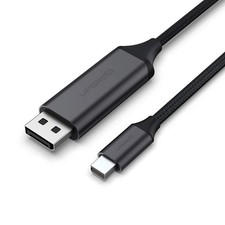 Mini DisplayPort To DisplayPort Cable 6 ft 4K 60Hz Nylon Braid Mini DP To DP