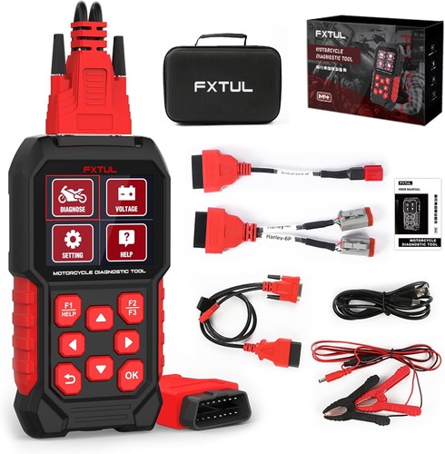 Motorcycle Diagnostic Tool Code Reader Scan Tool Fit For Harley-4P/6P ...