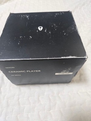 Nixon Ceramic Player White Watch Quartz Men's