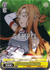 LEAD GROUP HOLIDAY, ASUNA Weiss Schwarz Card SAO/S26-E013 C