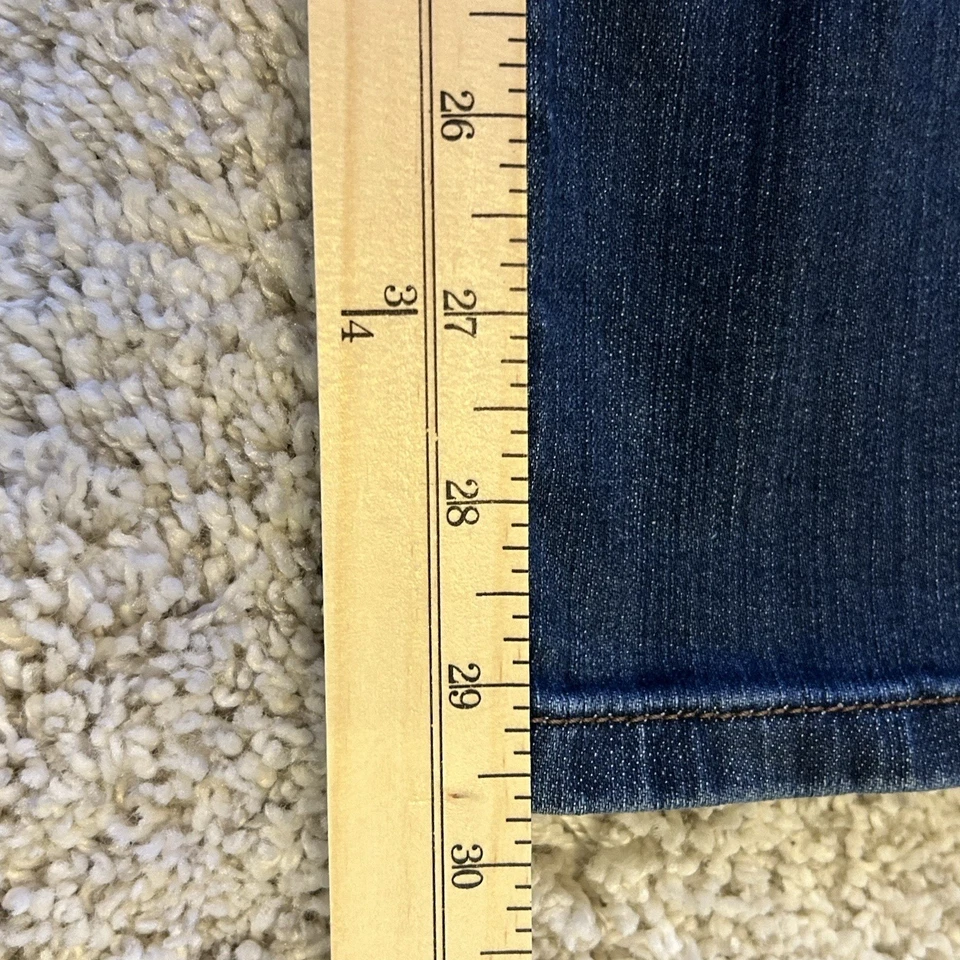 Jeans Joe's para mujer 31x31,5 azul provocador corte bota elástico lavado medio denim Foto 4 de 4