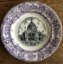 Assiette Gien, Exposition