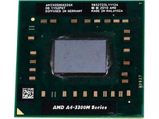 AMD A4-3305M 1.90GHZ SOCKET FS1 2-CORE LAPTOP CPU PROCESSOR AM3305DDX22GX