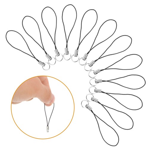 100 Pcs Handyriemen Telefon Seil Lanyard Wiederverwendbares Handy-Hängeseil - 第 2/12 張圖片