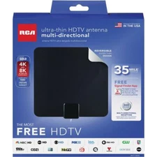 RCA Ultra-thin Multi-directional Indoor HDTV Antenna