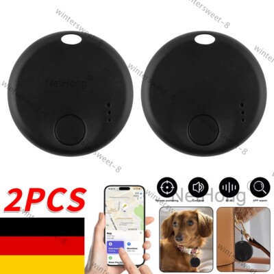 2x Apple Airtag Tracker Alternative Wo Ist Kompatibel mit Apple Iphone IOS DE