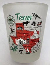 Texas US States Series Collection Shot Glass