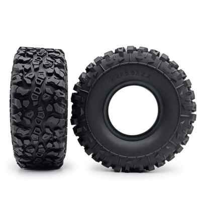 2.2'' Rubber Tire 140mm Wheel Tyre For 1/10 Axial SCX10 90046 TRX4 RR10 Wraith