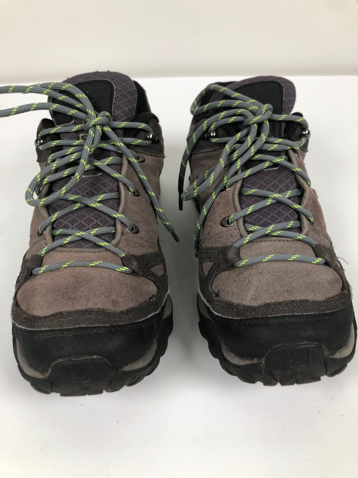 Scarpe da trekking Salomon uomo 9 42 2 3 in pelle scamosciata marrone