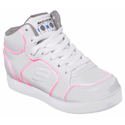 white high top skechers