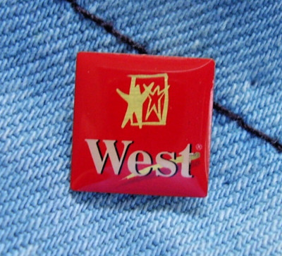 Pin West Logo Zigaretten Cigarettes Reemtsma Imperial Tobacco Group