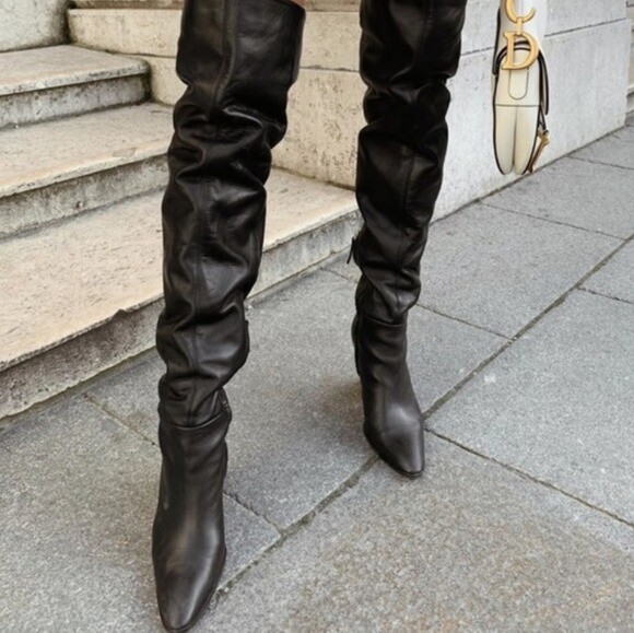 michael kors block heel boots