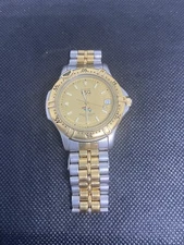 ESQ Esquire Swiss Ladies Watch 600347 Quartz Movement Gold/Silver Tone As Is