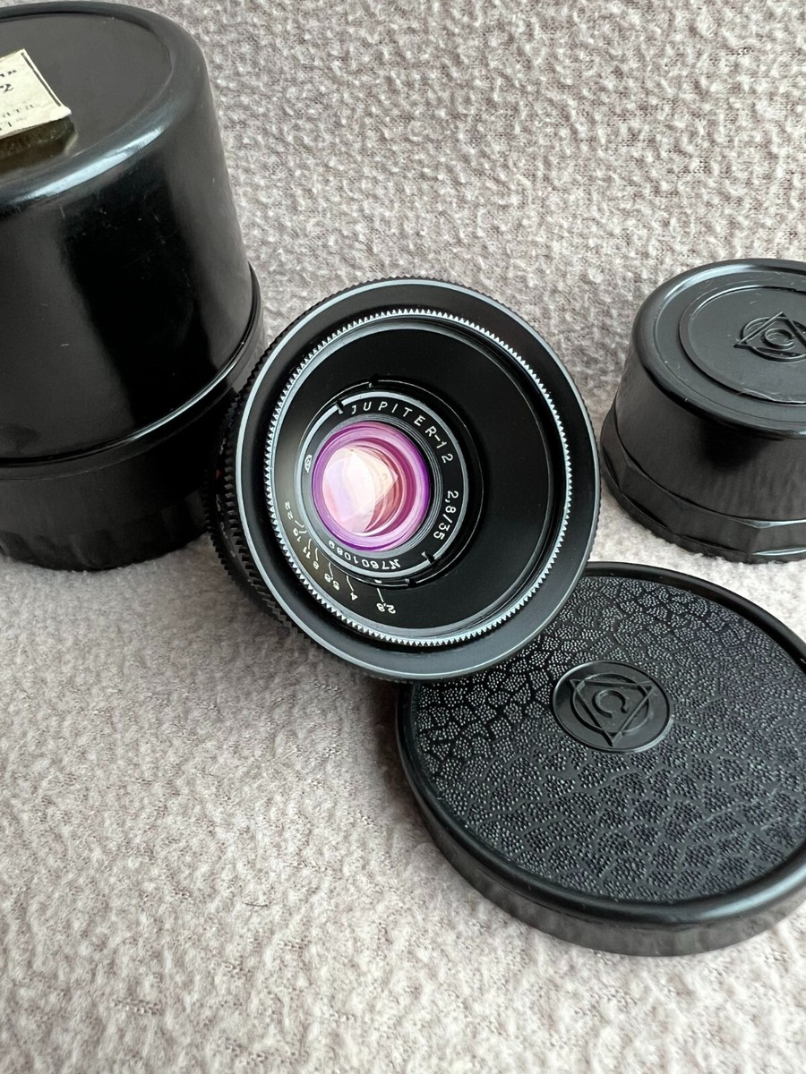 Jupiter-12 35mm 2.8 USSR Lens Carl Zeiss Biogon Leica M39 Jupiter-12 35mm 2.8 USSR Lens Carl Zeiss Biogon Leica M39