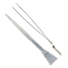 Handy Scoop and Tweezer / Bead Shovel Tool Stainless Steel 7"