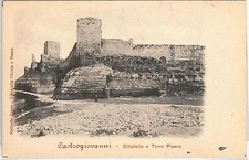 44080 vintage postcard - ENNA - Castrogiovanni: CITADEL