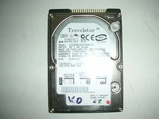 IBM Travelstar 20gb IC25N020ATDA04-0 320 35H9655 01 2,5 " Ide