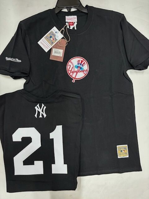 PAUL ONEILL NEW YORK YANKEES BLACK SEWN Mitchell & Ness