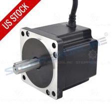 Nema 34 Stepper Motor 4.8Nm 6A 86x80mm 14mm Key-way Shaft 4-wire CNC Mill Router